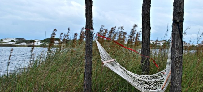 hammock by the water