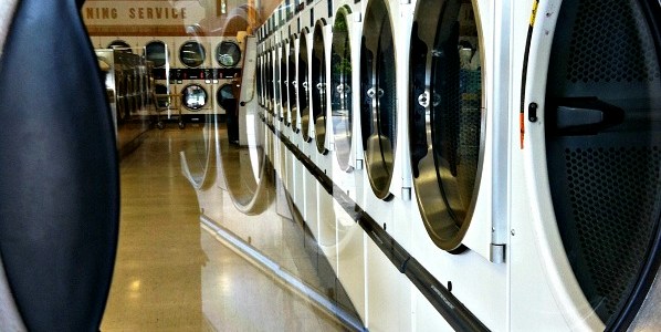 laundromat dryer door