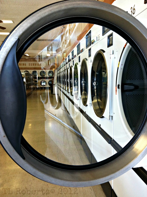 laundromat dryer door