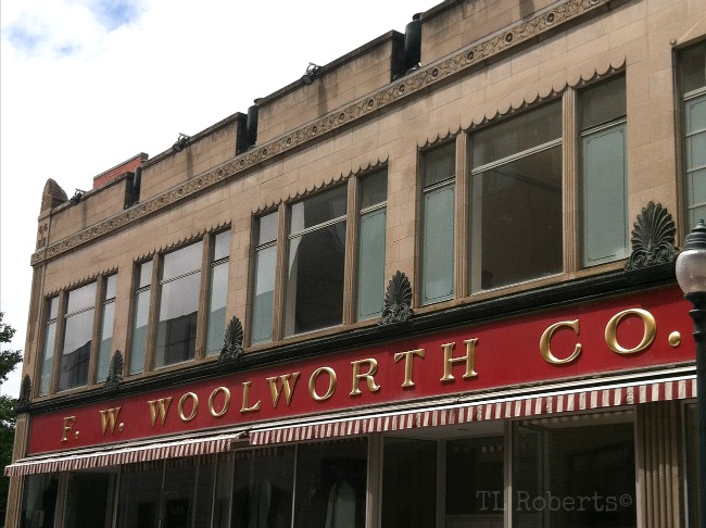 F. W. Woolworth store front