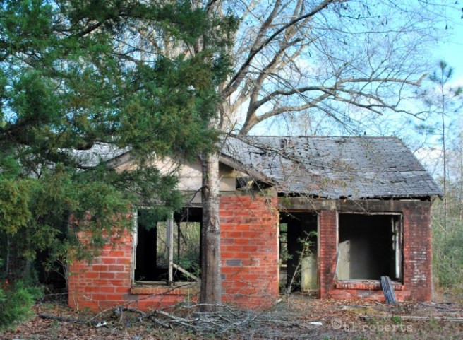 abandoned house