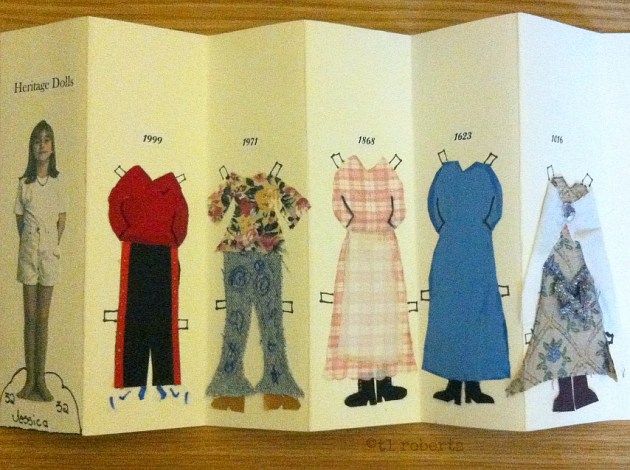 homemade paper dolls