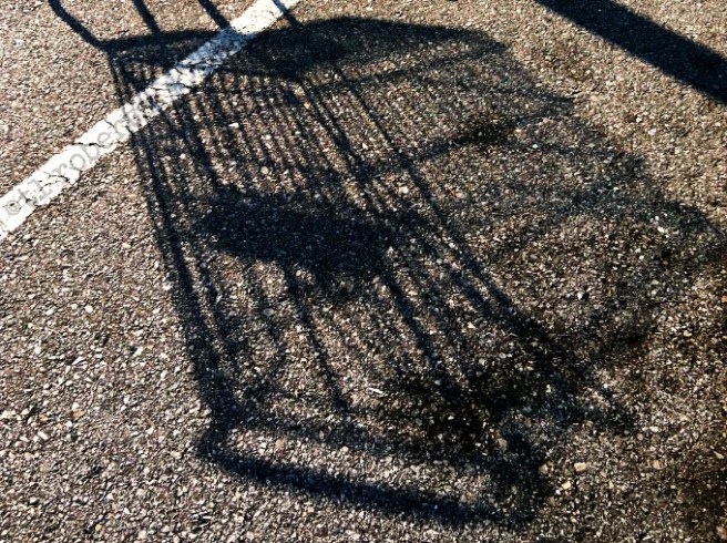 shopping cart shadow