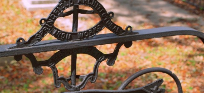 wrought iron fence