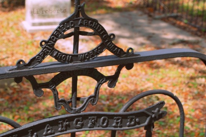 wrought iron fence