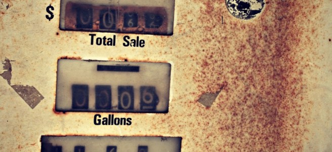 old gas pump dials