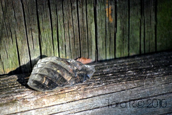 broken piece of glass