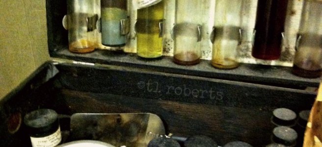 vintage medicine case