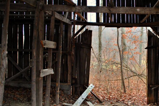 old barn interior