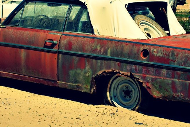 junkyard car Nash Rambler