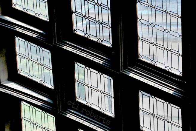 leaded glass windows