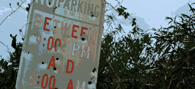 no parking sign