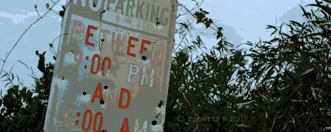 no parking sign