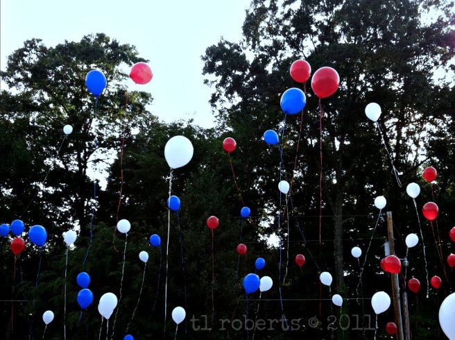 helium balloon release