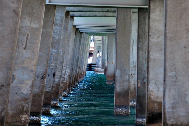 under highway bridge