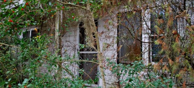 old abandoned house