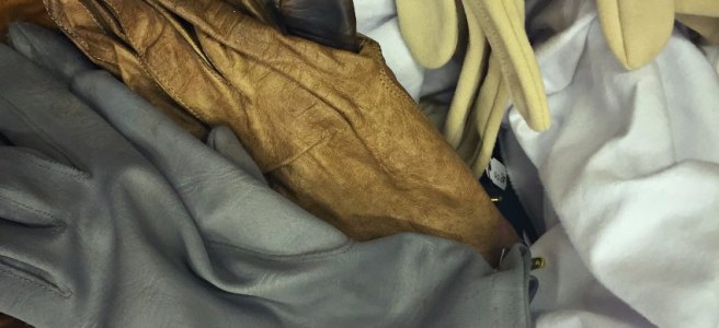 pile of gloves