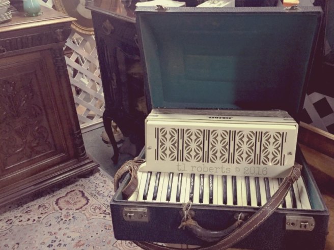 vintage accordion