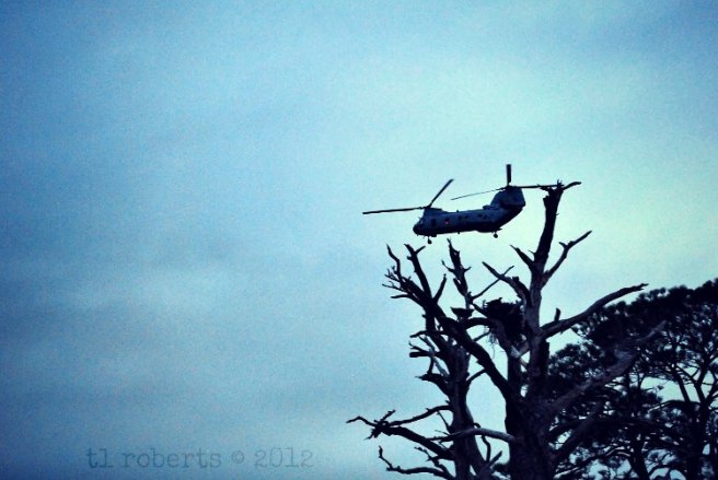 sea knight helicopter